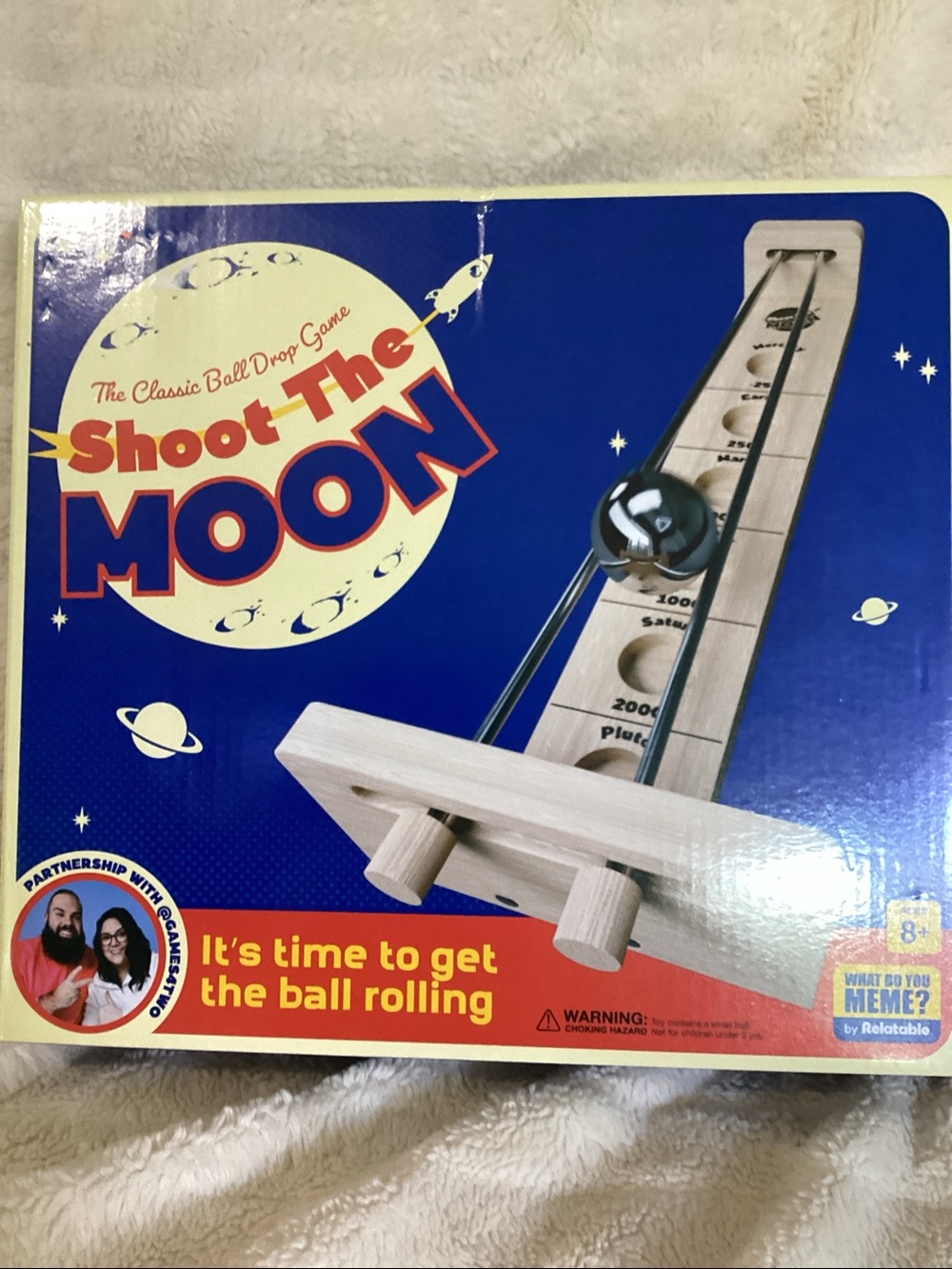 Shoot The Moon Game - Classic Ball Drop Game NEW